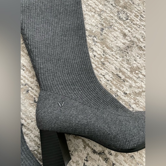 VIVAIA Boots Knee High Water Repellent Wool (Tessa Pro) 38.5 / 7.5 Gray - Picture 4 of 14
